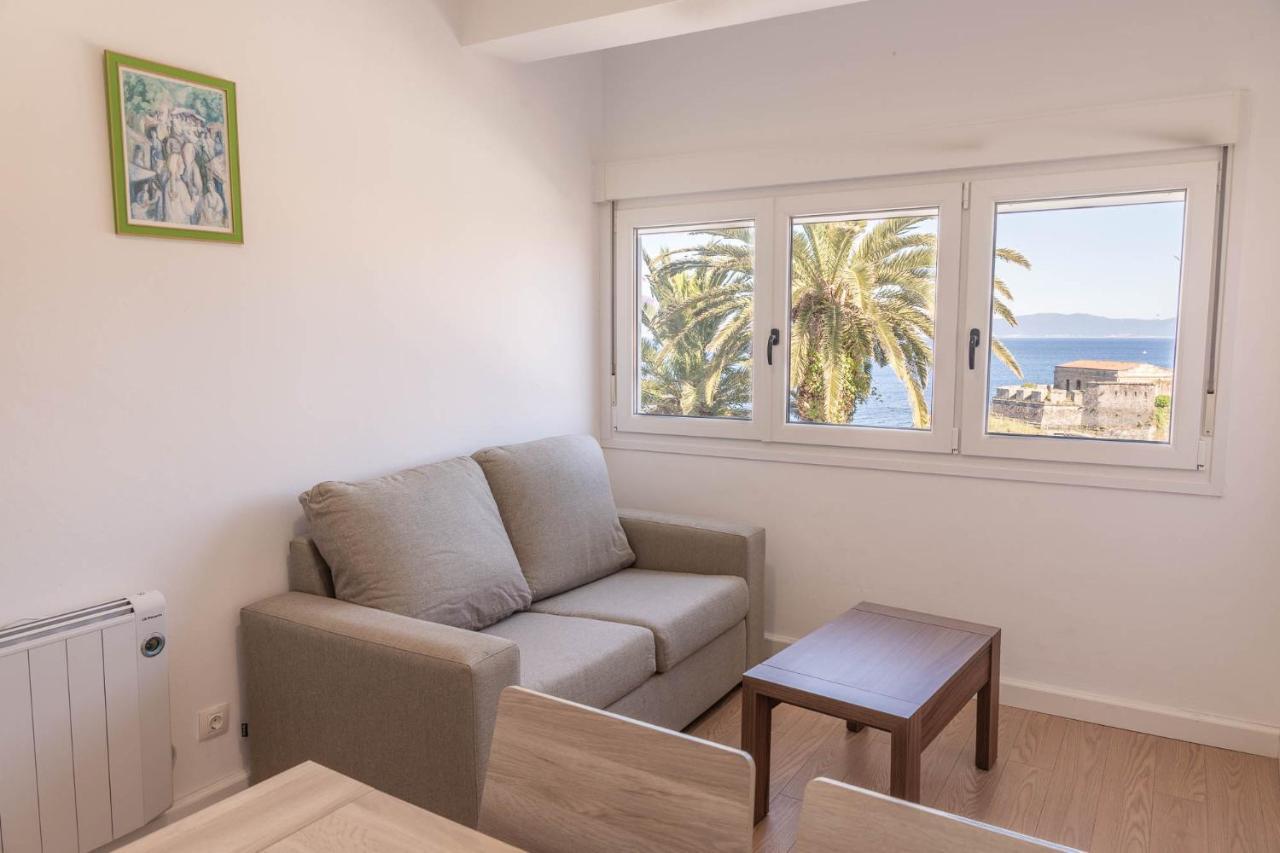 Apartamento Finisterre Con Vistas Al Mar Y Playa Zewnętrze zdjęcie