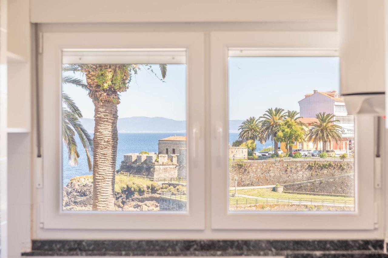 Apartamento Finisterre Con Vistas Al Mar Y Playa Zewnętrze zdjęcie