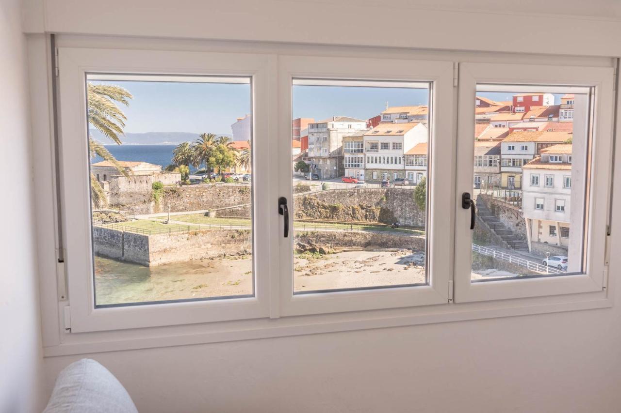 Apartamento Finisterre Con Vistas Al Mar Y Playa Zewnętrze zdjęcie