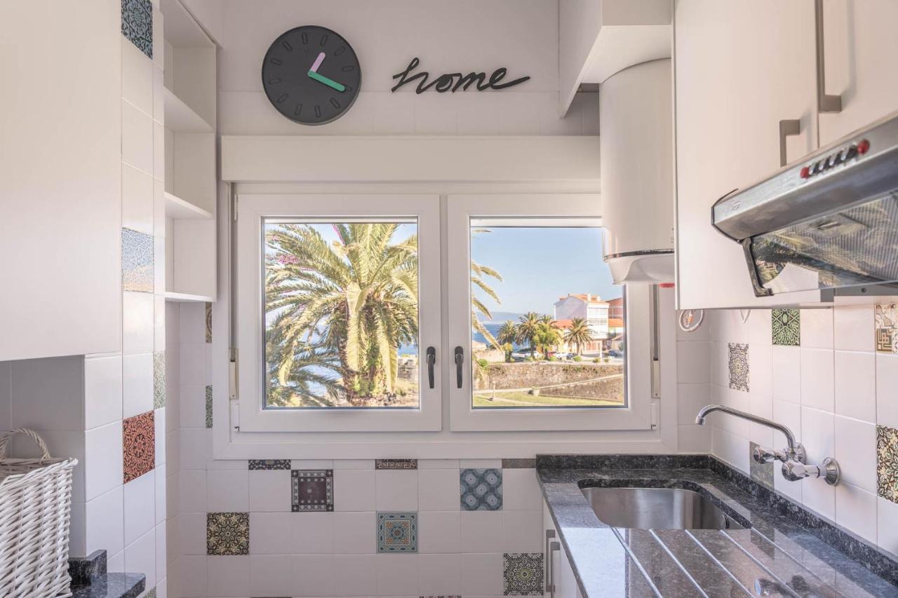Apartamento Finisterre Con Vistas Al Mar Y Playa Zewnętrze zdjęcie